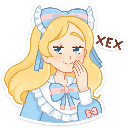 Telegram Sticker «Долли» 😀