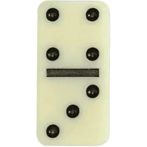 Telegram stiker «domino» ⚫️
