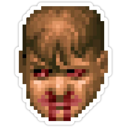 Doom Slayer  sticker ⬅️