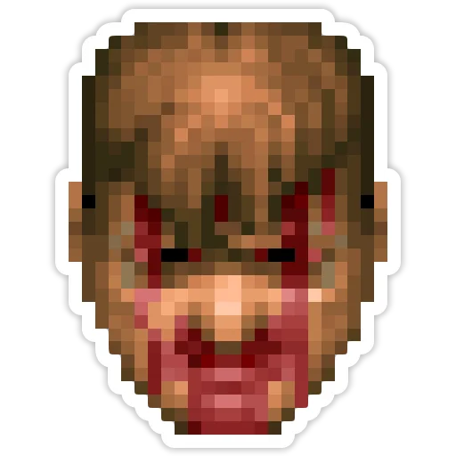 Doom Slayer emoji 😖