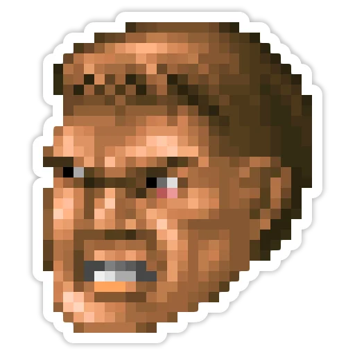 Doom Slayer  sticker ⬅️