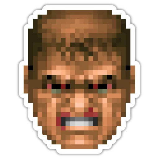Doom Slayer  sticker 😠