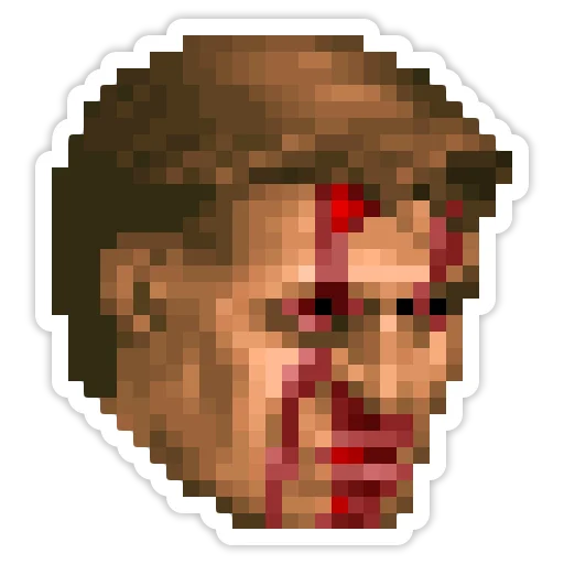 Doom Slayer  sticker ➡️