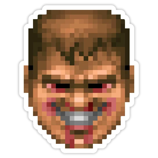 Doom Slayer  sticker 😁