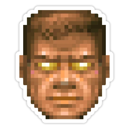 Doom Slayer emoji 🤩