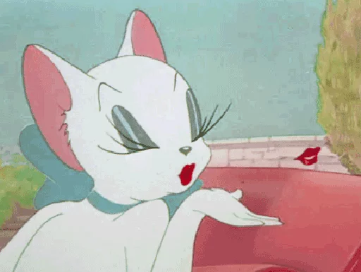Telegram stiker «dope Tom & Jerry» 😘