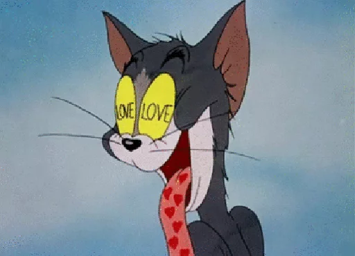 dope Tom & Jerry sticker 😍
