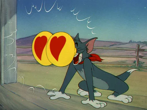 dope Tom & Jerry sticker 😍