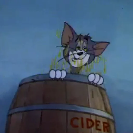 Telegram stiker «dope Tom & Jerry» 🤤
