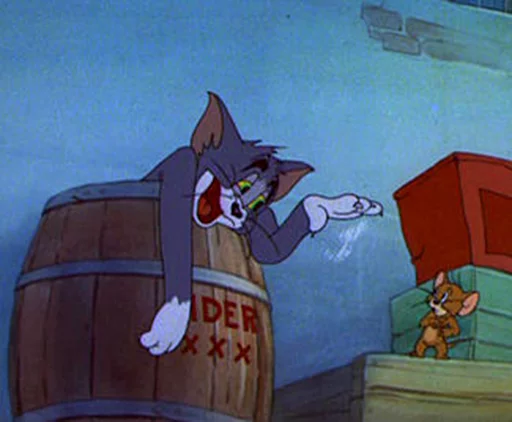 dope Tom & Jerry sticker 🤤