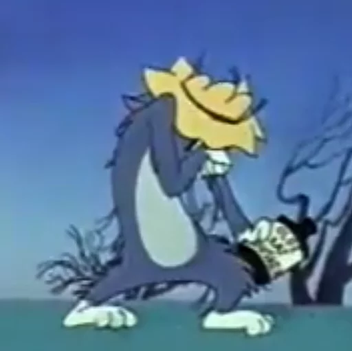 Стикер Telegram «dope Tom & Jerry» 😭