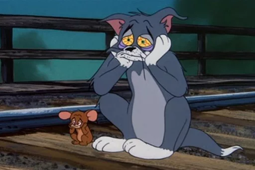 Стікер dope Tom & Jerry 😵