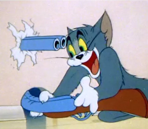 Емодзі dope Tom & Jerry 😵