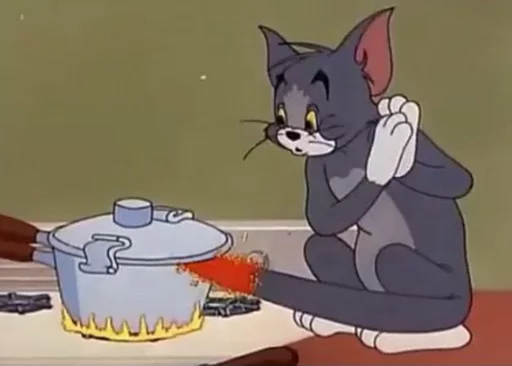 dope Tom & Jerry stiker 🤔