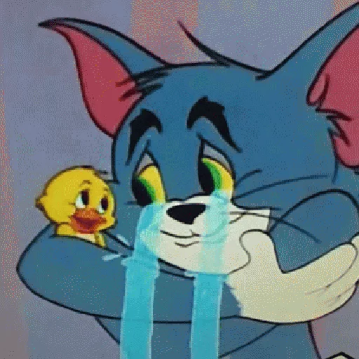Telegram stiker «dope Tom & Jerry» 😭