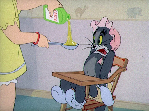 Стикер dope Tom & Jerry 😨