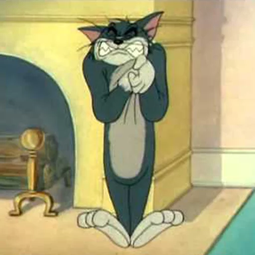 Telegram stiker «dope Tom & Jerry» 😵