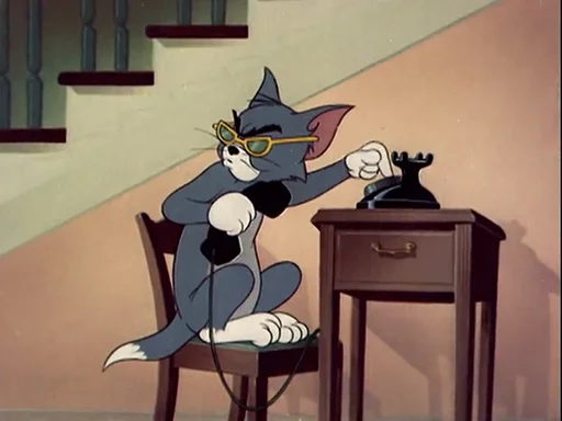 Емодзі dope Tom & Jerry 📞