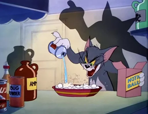 Telegram stiker «dope Tom & Jerry» 🛢