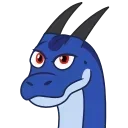 Animated Dragon emoji 😋