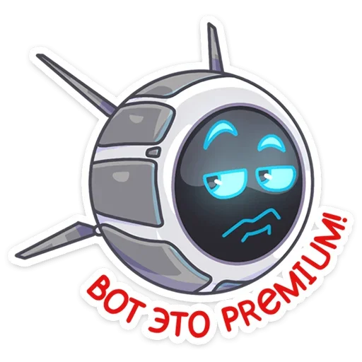 Telegram Sticker «Дрон Premium от МТС» 🧐