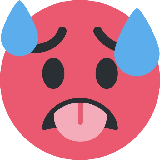 Twemoji [Discord & Twitter] emoji 🥵
