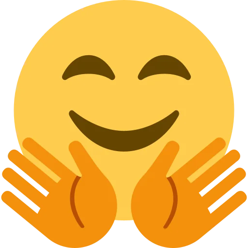 Twemoji [Discord & Twitter] emoji 🤗