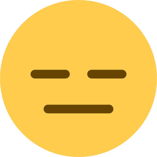 Twemoji [Discord & Twitter] emoji 😑
