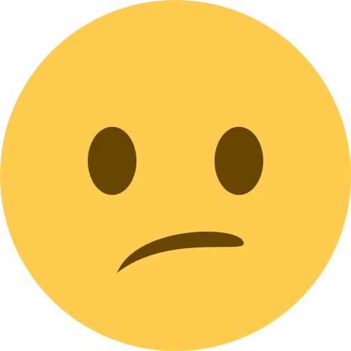 Twemoji [Discord & Twitter] emoji 😕