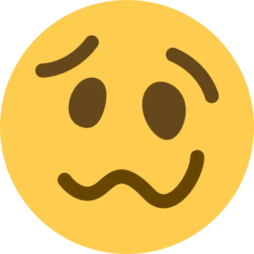 Twemoji [Discord & Twitter] emoji 🥴