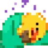 Емодзі Duck 666 emoji 😴