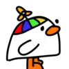 Эмодзи Duck 666 emoji 😶