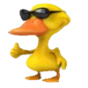 Емодзі Duck 666 emoji 👍
