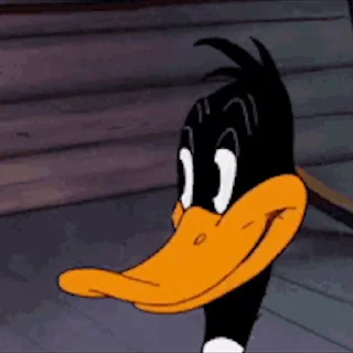 Daffy Duck  sticker 😏