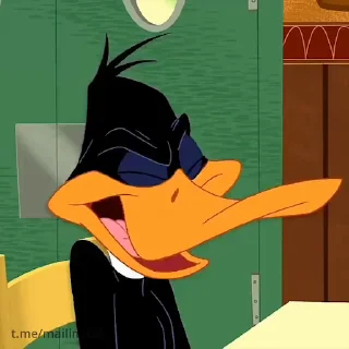 Daffy Duck emoji 🤣