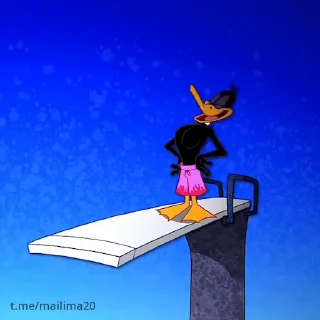 Стикер Daffy Duck 💪