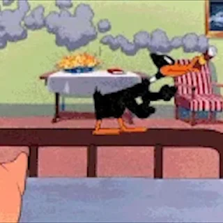 Стікер Daffy Duck 🚬