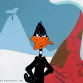 Стикер Daffy Duck 🤦‍♂️