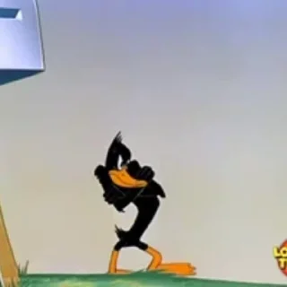 Daffy Duck emoji 🤔