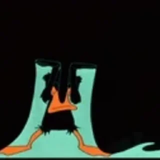 Daffy Duck  sticker 🫥