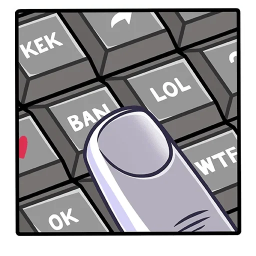 Telegram Sticker «Дюк» 😤