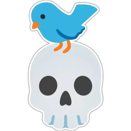 Telegram stiker «EmojiMix 😈» 💀