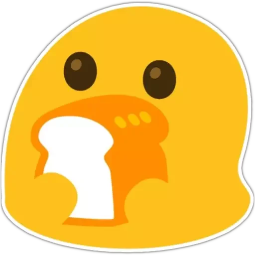 Стикер Telegram «EmojiMix 😈» 🍞