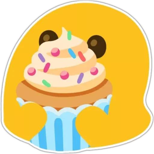 Стікер Telegram «EmojiMix 😈» 🧁