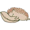 Эмодзи телеграм 🦔 Сute hedgehog 🦔