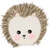 Эмодзи 🦔 Сute hedgehog 🦔 😳