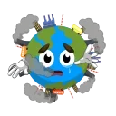 Earth Day stiker ☺️
