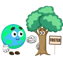 Earth Day stiker 🤝