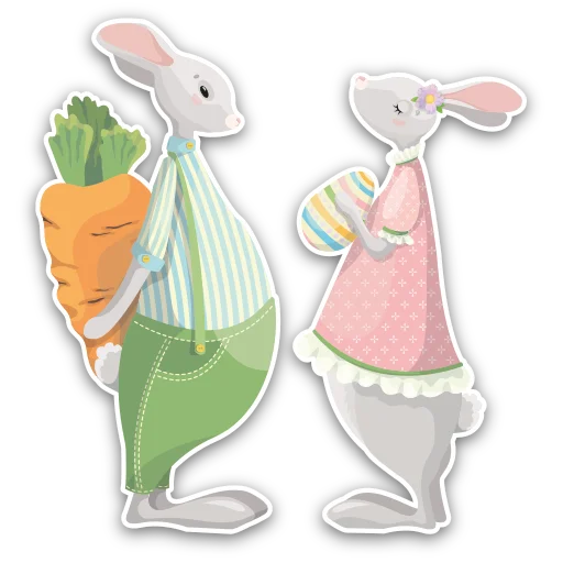 Telegram stiker «Easterpakc» 🥰