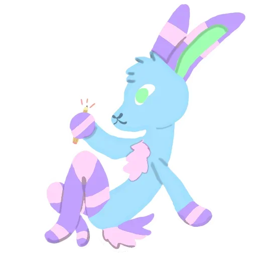 Telegram Sticker «Easter Bunny» ✏️